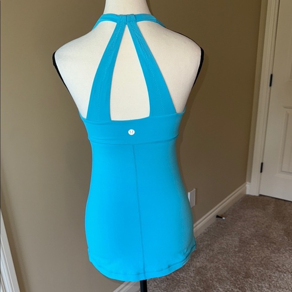 Lululemon Scoop Me Up Spry Blue Tank Top Women's - Picture 5 of 12